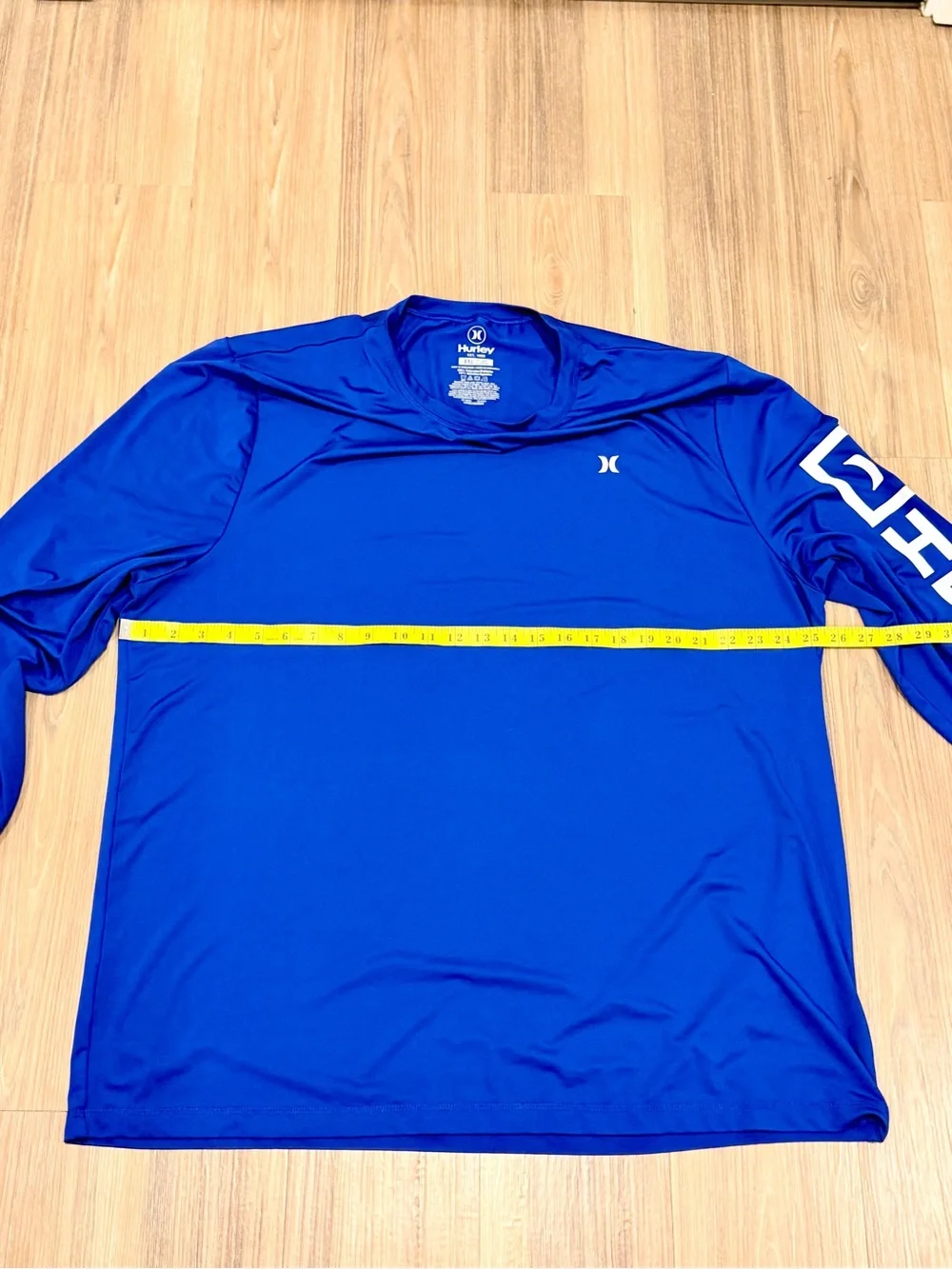 Hurley Men's XXL Long Sleeve Swim Shirt